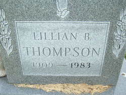 Lillian Belle <I>Huckaby</I> Thompson 