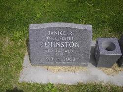 Janice R. <I>Reese</I> Johnston 
