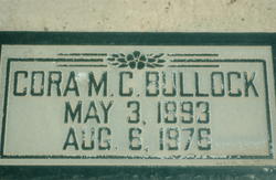 Cora Marinda <I>Carlson</I> Bullock 