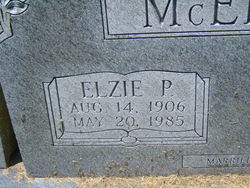 Elzie Pearl McElhaney 