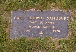 Capt Carl Ludwig Sandburg 