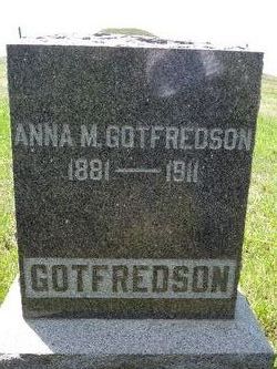 Anna M <I>Christensen</I> Gotfredson 