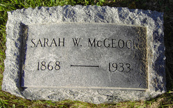 Sarah Westcott <I>Coleman</I> McGeoch 