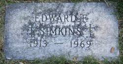 Edward F Simkins 