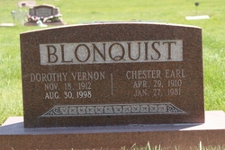 Dorothy <I>Vernon</I> Blonquist 