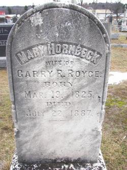 Mary <I>Hornbeck</I> Royce 