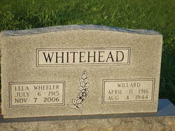 Willard Zachariah Whitehead 