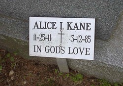 Alice I. Kane 
