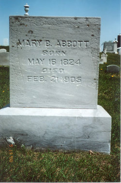 Mary B <I>Cox</I> Abbott 