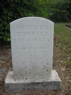 Rebecca <I>Jones</I> Townley 
