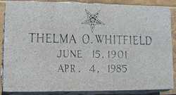 Thelma Omega <I>Brown</I> Whitfield 