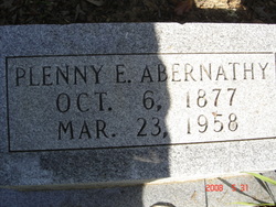 Plenny E. Abernathy 
