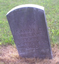 Sarah C. <I>Huckaby</I> Williams 