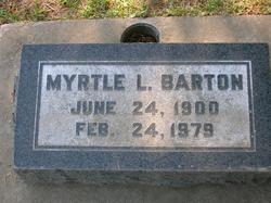 Myrtle Louise <I>Verdegem</I> Barton 