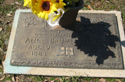Alice Ameralee <I>Brumley</I> Rains 