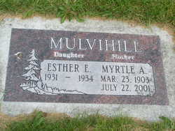 Myrtle A <I>Auvil</I> Mulvihill 