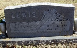 Carrie E <I>Chapman</I> Lewis 