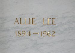 Allie Lee <I>Weakly</I> Anderson 