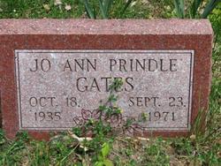 Jo Ann <I>Prindle</I> Gates 