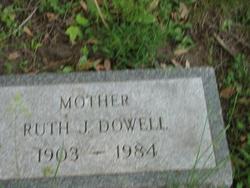 Ruth Julia <I>Prindle</I> Dowell 
