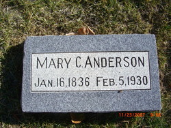 Mary Christina <I>Johnson</I> Anderson 