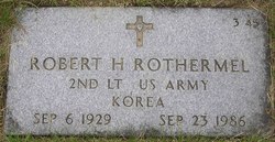 2LT Robert H. Rothermel 
