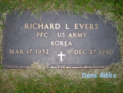 PFC Richard L Evers 