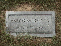 Mary Ann <I>Cash</I> Balderson 