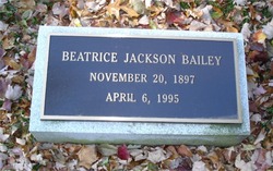 Beatrice Jackson Bailey 