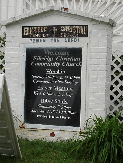 Elkridge Christian Community Church Cemetery