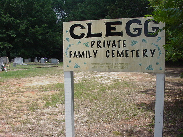 Clegg Family Cemetery #1