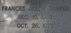 Ida Frances <I>Allen</I> Harper 
