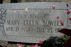 Mary Ellen <I>Watkins</I> Bowles 