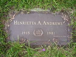 Henrietta <I>Thomas</I> Andrews 