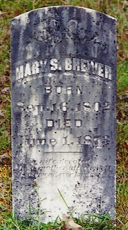 Mary Spence <I>Walpole</I> Brewer 