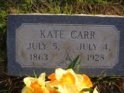 Katherine Armintha “Kate” <I>Lawrence</I> Carr 