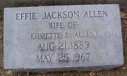 Effie <I>Jackson</I> Allen 