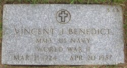 Vincent J Benedict 