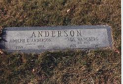 Ada <I>Wangberg</I> Anderson 