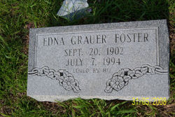 Edna <I>Grauer</I> Foster 