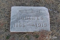 Mrs Elnora Jane <I>Pearce</I> Roberts 