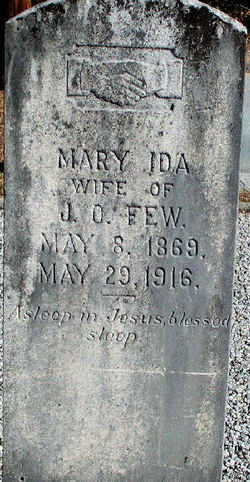 Mary Ida <I>Tate</I> Few 