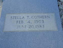 Stella <I>Taylor</I> Cothern 