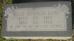 Willie McKinley Land 