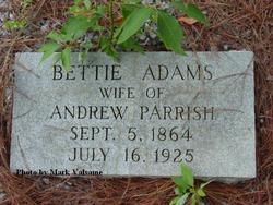 Bettie <I>Adams</I> Parrish 