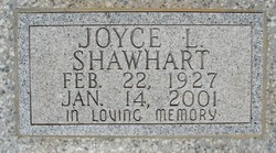 Joyce Laverne “Nannie” <I>Palmer</I> Shawhart 