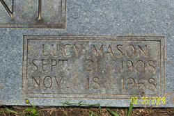 Mary Lucy <I>Mason</I> Bryant 