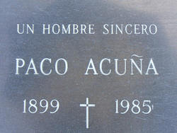 Francisco “Paco” Acuña 