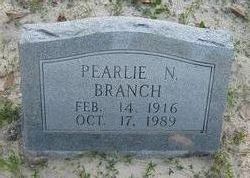 Pearlie <I>Nazworth</I> Branch 