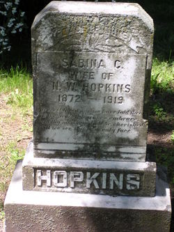 Sabina Catherine <I>Bender</I> Hopkins 